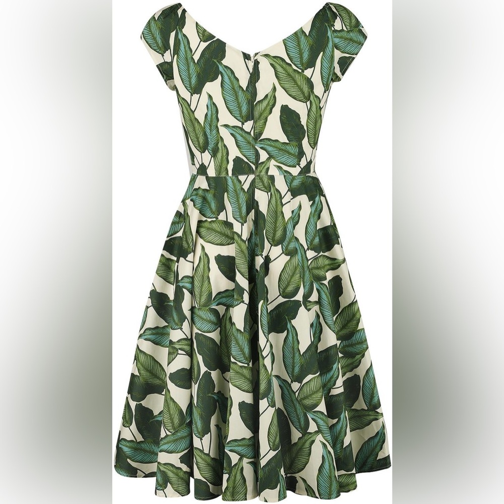 Hell Bunny brand leaf dress